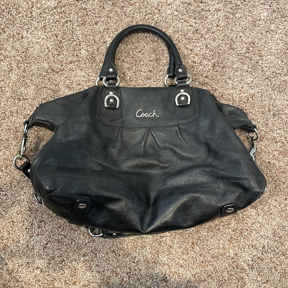 Coach purse - shoulder strap or satchel . - Picture 7 of 7